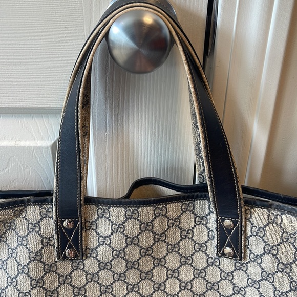 Gucci Tote Bag Navy MG - Picture 5 of 16